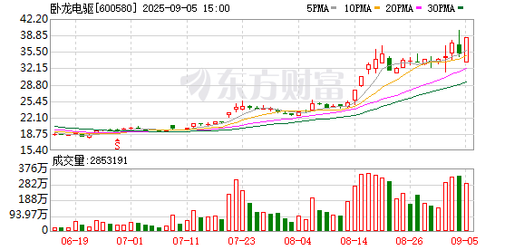 天宇优配  绍兴女婿操盘电驱龙头 9个月飙涨300亿